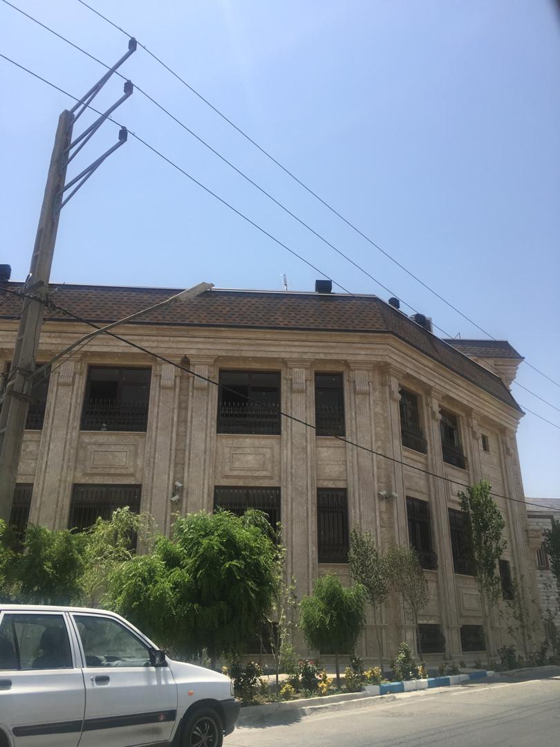 اجرای سقف شیبدار شینگل در شیراز