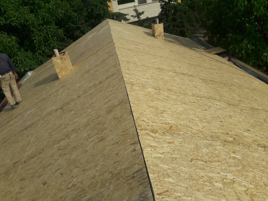 بازسازی سقف با پوشش شینگل