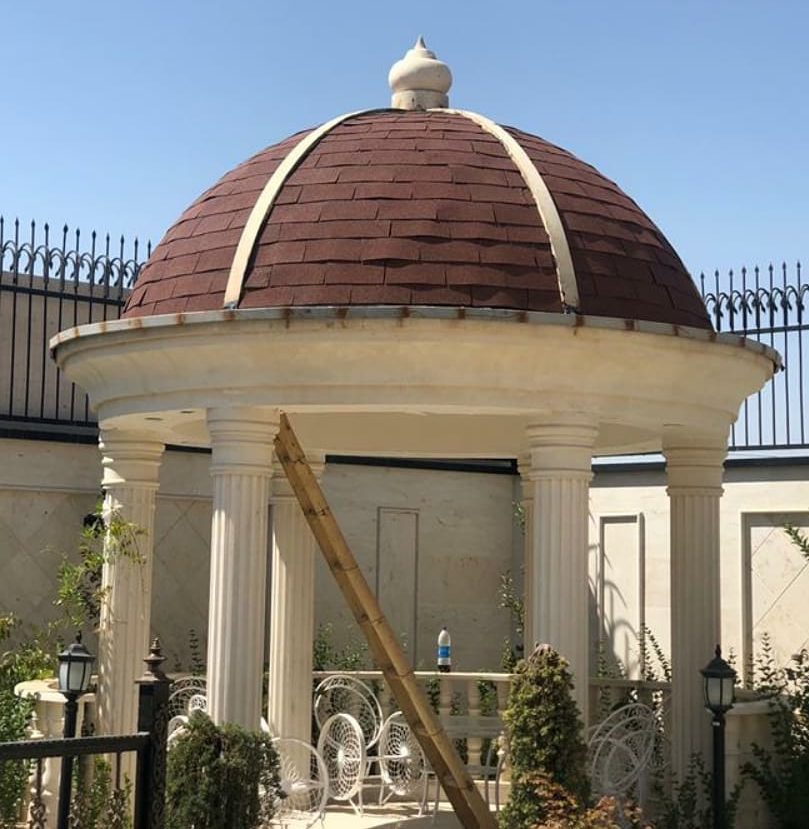 سقف گنبدی آلاچیق