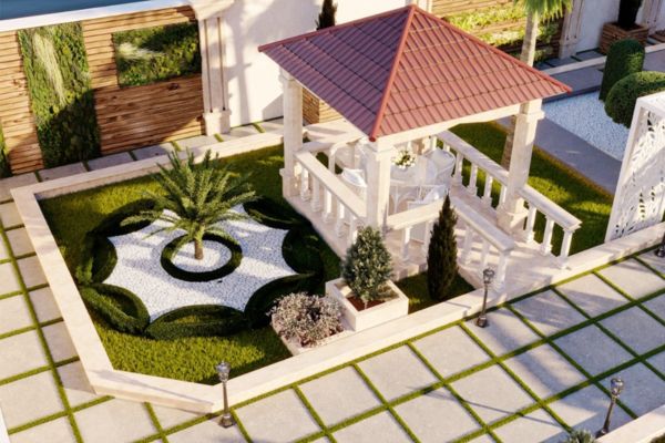 آلاچیق مدرن ویلایی