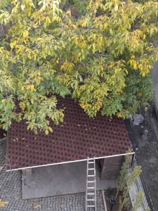 اجرای سقف با پوشش شینگل در فشم
