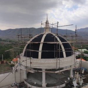 اجرای سقف شیروانی با پوشش شینگل در طالقان زیاران